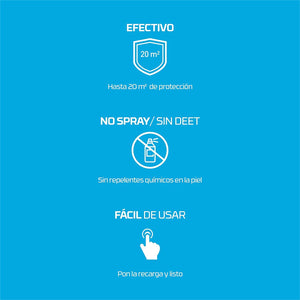 Thermacell® portátil difusor anti mosquitos