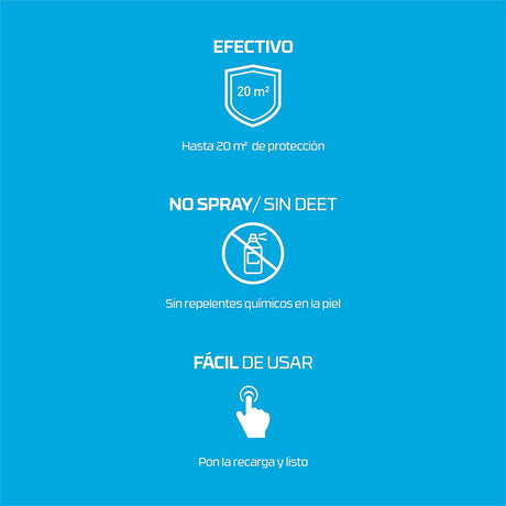 Thermacell® portátil difusor anti mosquitos