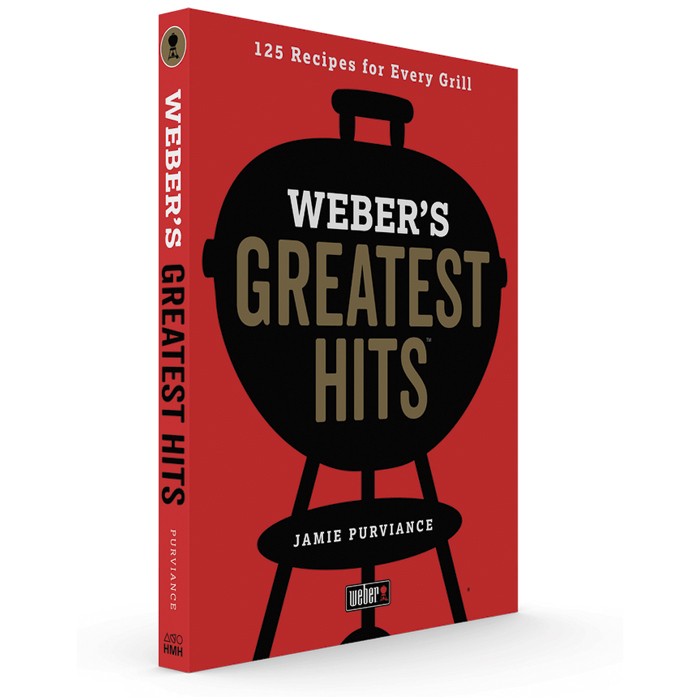Livro de receitas dos maiores sucessos de Weber (em inglês)