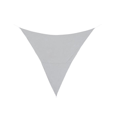 Toldo vela triángulo 3.6x3.6m, color gris