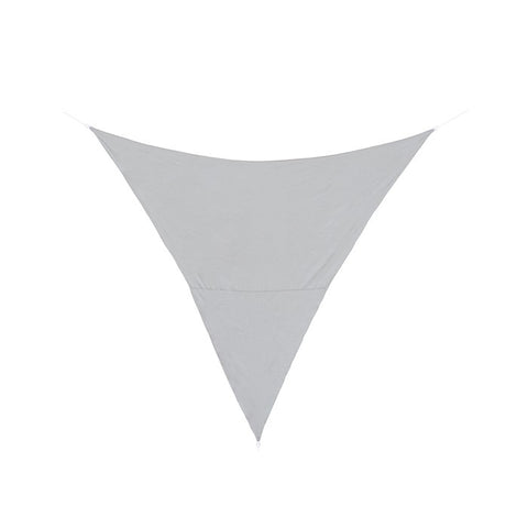 Triangle shade sail 3.6x3.6m, grey