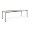 Mesa extensible Konnor 160-240x100, color gris