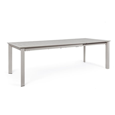 Mesa extensible Konnor 160-240x100, color gris