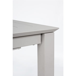 Mesa extensible Konnor 160-240x100, color gris