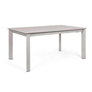 Mesa extensible Konnor 160-240x100, color gris