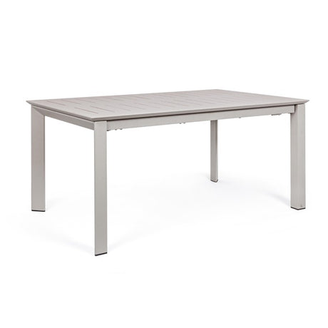 Mesa extensible Konnor 160-240x100, color gris