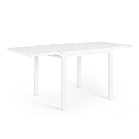 Perugius extendable table 83-166x80, white