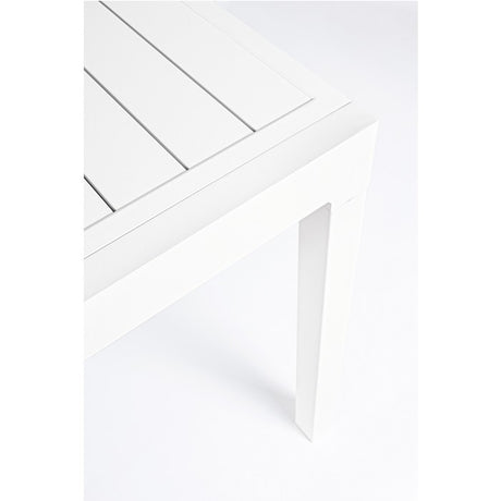 Mesa extensible Pelagius 83-166x80, color blanco