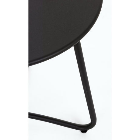 Mesita Wissant Ø40, color negro