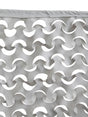 Malla sombreadora Sahara cuadrada 3x4m color gris claro-blanco
