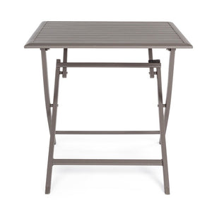 Conjunto Elin mesa 70x70 + 2 sillas, color choco