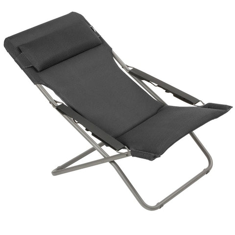 Lafuma Transabed Be Comfort Lounger Dark Gray