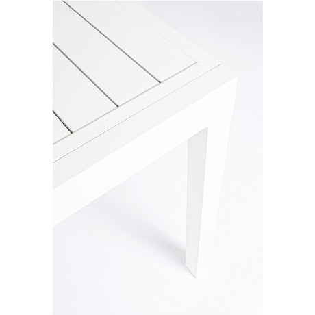 Mesa extensible Pelagius 135-270x90, color blanco