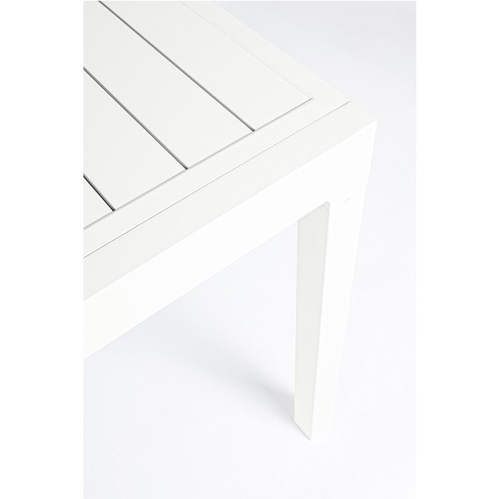Mesa extensible Pelagius 135-270x90, color blanco