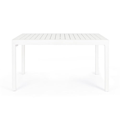 Mesa extensible Pelagius 135-270x90, color blanco