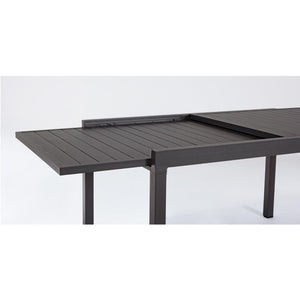 Mesa extensible Pelagius 135-270x90, color antracita