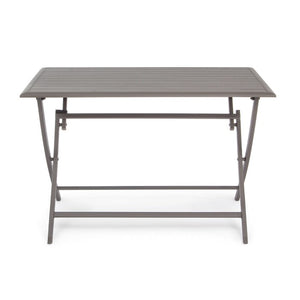 Conjunto Elin mesa 110x70 + 4 sillas, color chocolate
