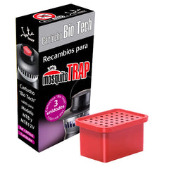 Recambio 3 cartuchos para atrapa mosquitos Jata MOSTRAP MT8
