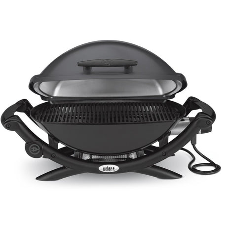 Barbacoa Weber Q2400 Dark grey con mesa