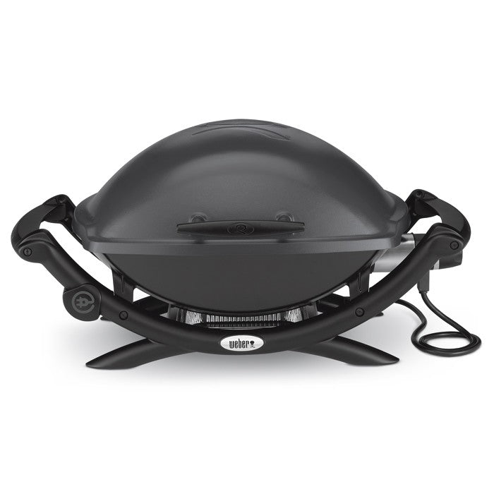 Barbacoa Weber Q2400 Dark grey con mesa
