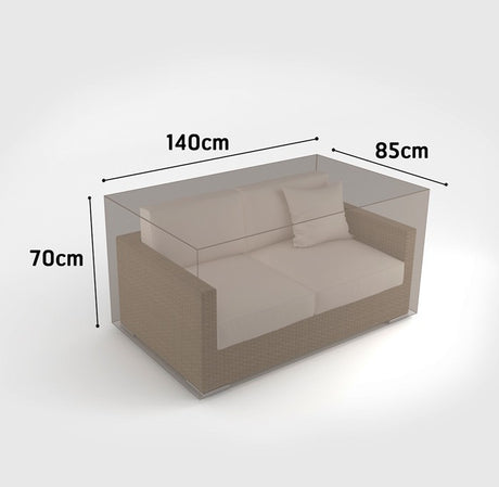 Funda sofá 2 plazas 140 x 85 x h.70 cm Nortene