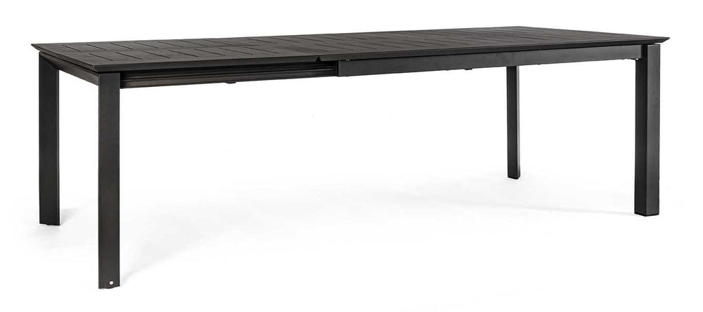 Mesa extensible Konnor 160-240x100, antracita