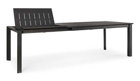 Mesa extensible Konnor 160-240x100, color antracita