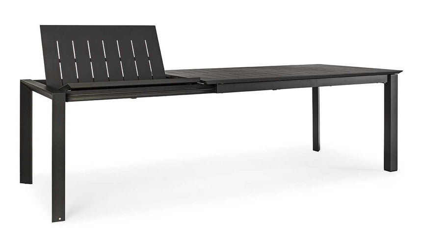 Mesa extensible Konnor 160-240x100, color antracita