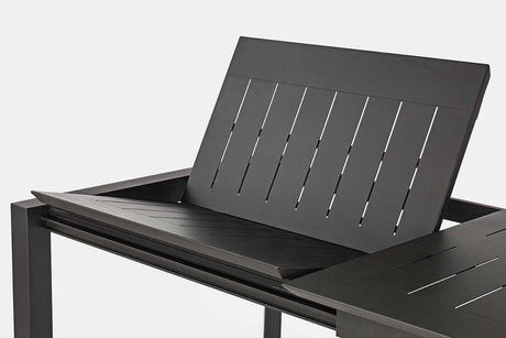 Mesa extensible Konnor 160-240x100, color antracita