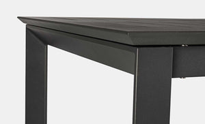 Mesa extensible Konnor 160-240x100, color antracita