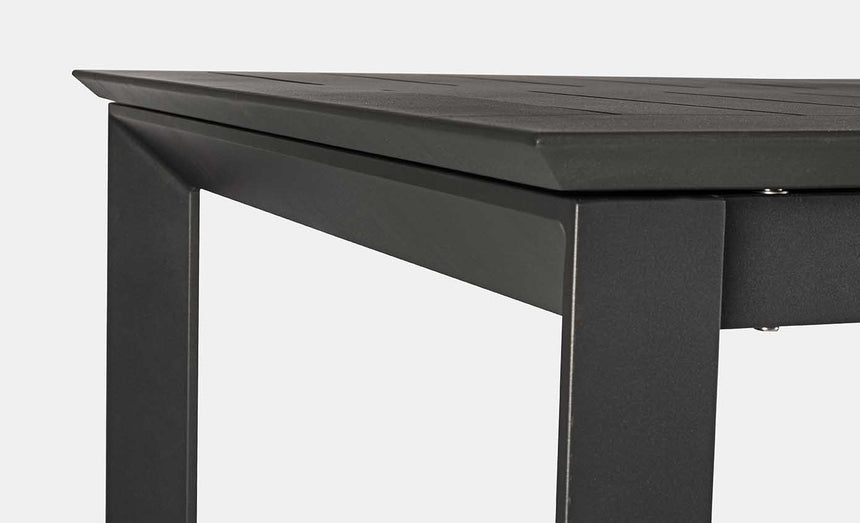 Mesa extensible Konnor 160-240x100, color antracita