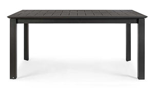 Mesa extensible Konnor 160-240x100, color antracita