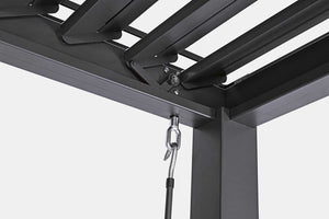 Pérgola Pacific 3x4, color antracita