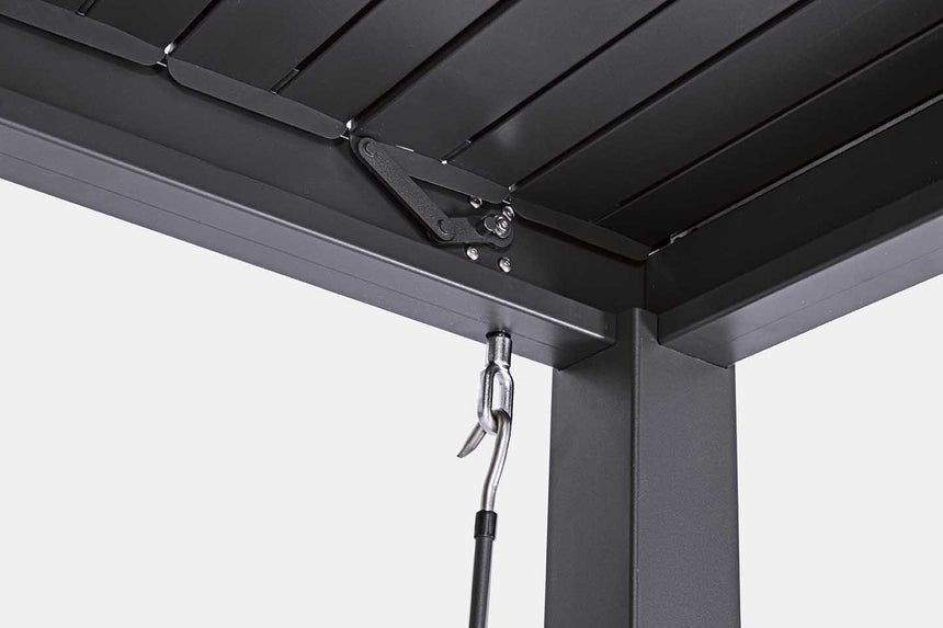 Pérgola Pacific 3x4, color antracita