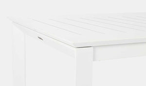 Mesa extensible Konnor 160-240x100, color blanco