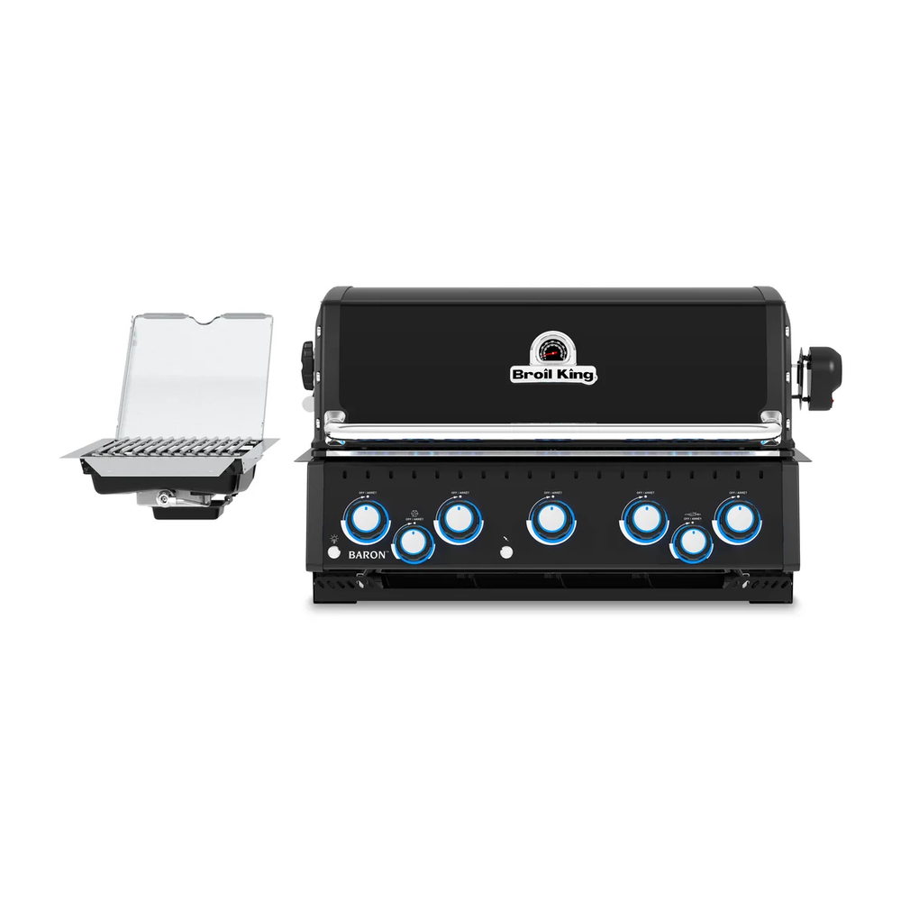 Barbacoa de gas encastrable Broil King Baron 590 IR Shadow