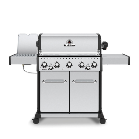 Barbacoa Broil King Baron S 590 Inox + quemador infrarrojo