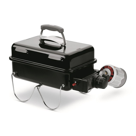 Barbacoa Weber® Go-Anywhere Black Gas