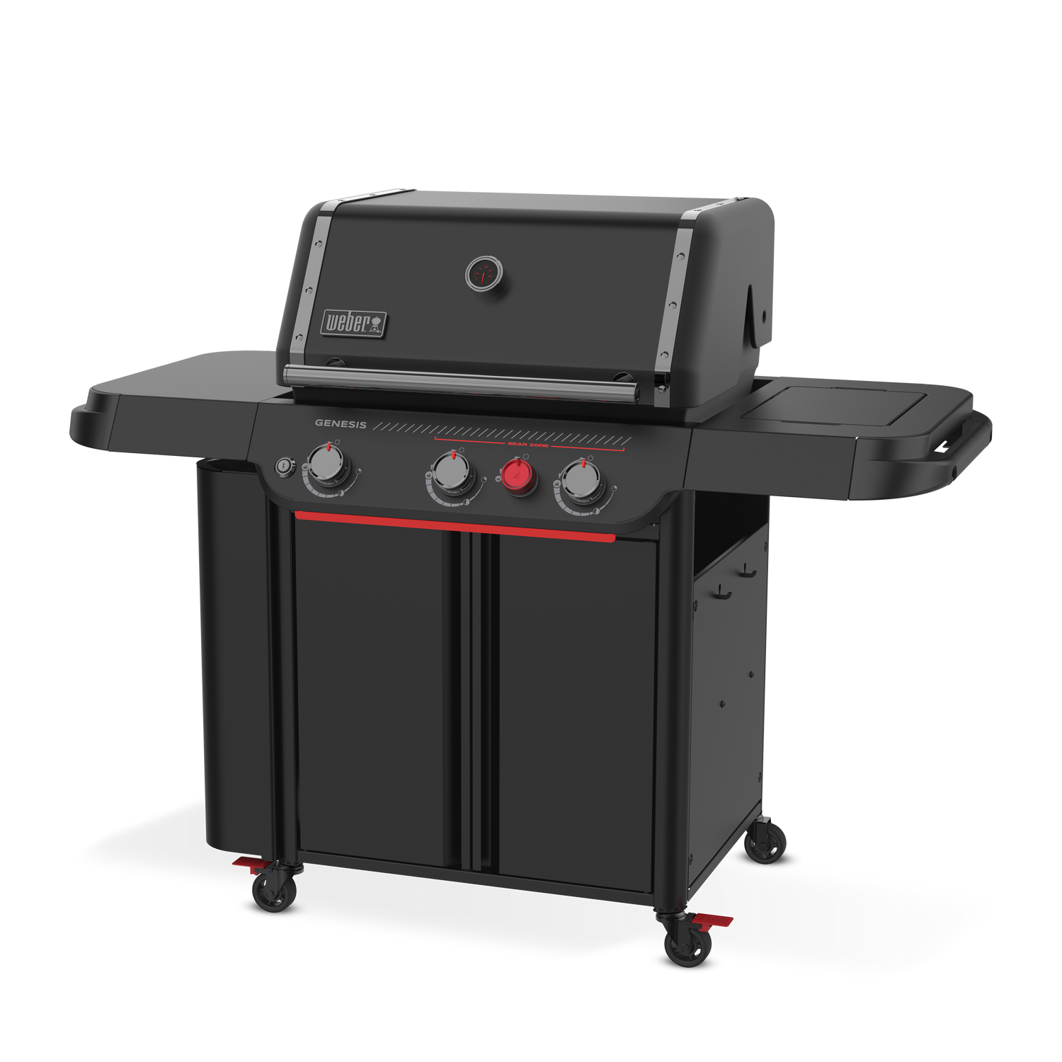 Barbacoa de gas Weber Genesis E-330WR Stealth + asador