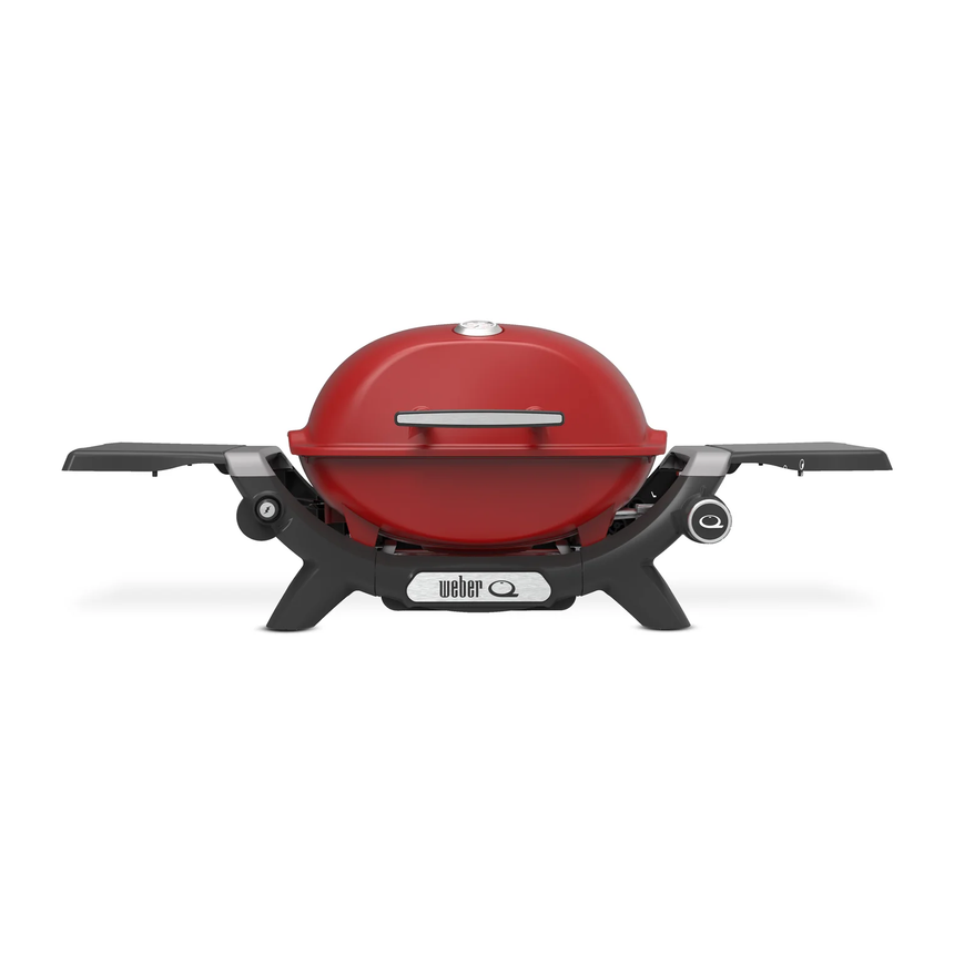 Barbacoa de gas Weber Q 1200N Flame Red