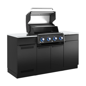 Barbacoa de gas encastrable Broil King Baron 420 Shadow