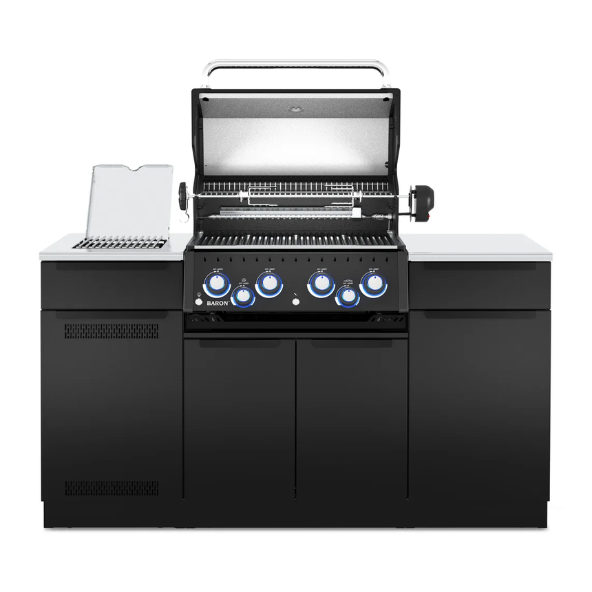 Grelhador a gás Broil King Baron 490 IR Shadow Built-In