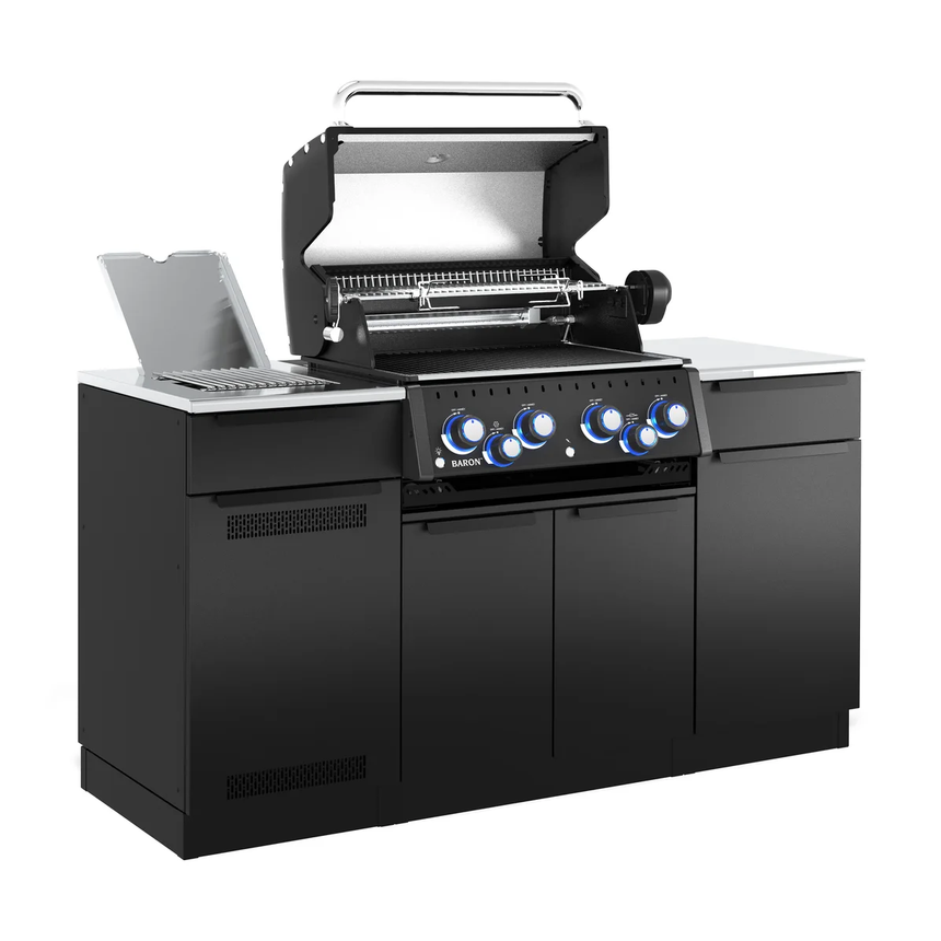 Grelhador a gás Broil King Baron 490 IR Shadow Built-In