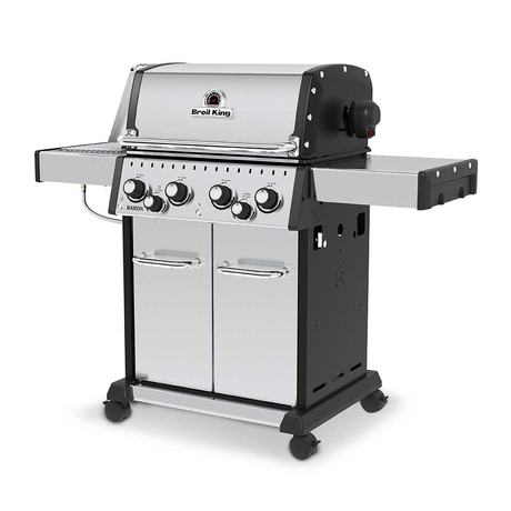 Barbacoa Broil King Baron S 490 con quemador infrarrojo