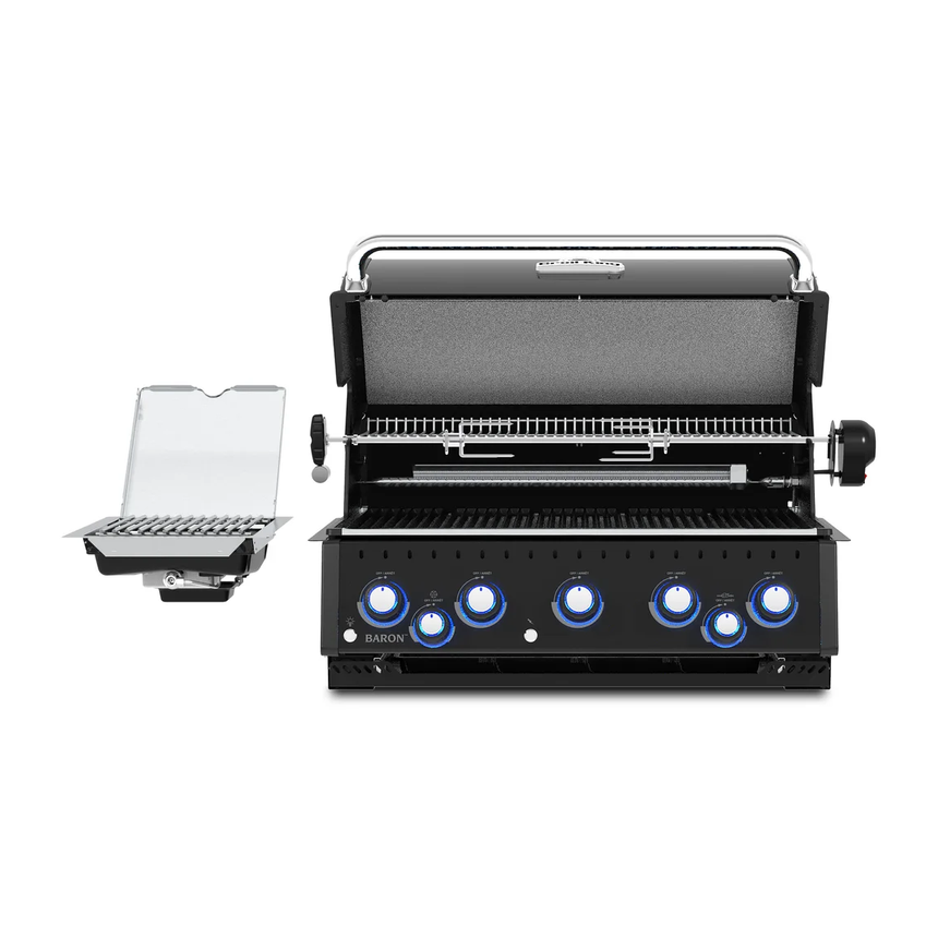 Barbacoa de gas encastrable Broil King Baron 590 IR Shadow