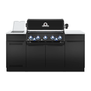 Barbacoa de gas encastrable Broil King Baron 590 IR Shadow