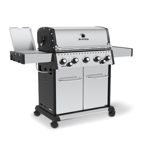 Barbacoa Broil King Baron S 590 Inox + quemador infrarrojo