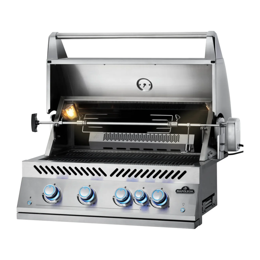 Barbacoa de gas Napoleon Serie 700 BIG32 Acero Inoxidable Built In