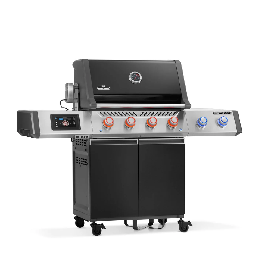 Churrasqueira a Gás Napoleon Prestige PRO 500V Smart-Connected Preta
