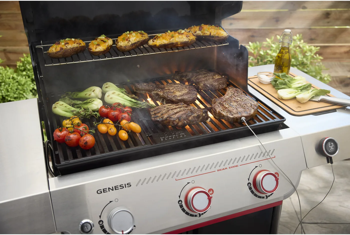 Barbacoa de gas Weber Genesis EX-325W Smart